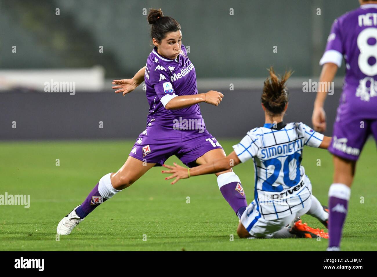 Claudia Neto (Fiorentina Femminile) during ACF Fiorentina femminile vs  Florentia San Gimignano, Italian Soccer Serie A Women Championship,  Florence, I Stock Photo - Alamy
