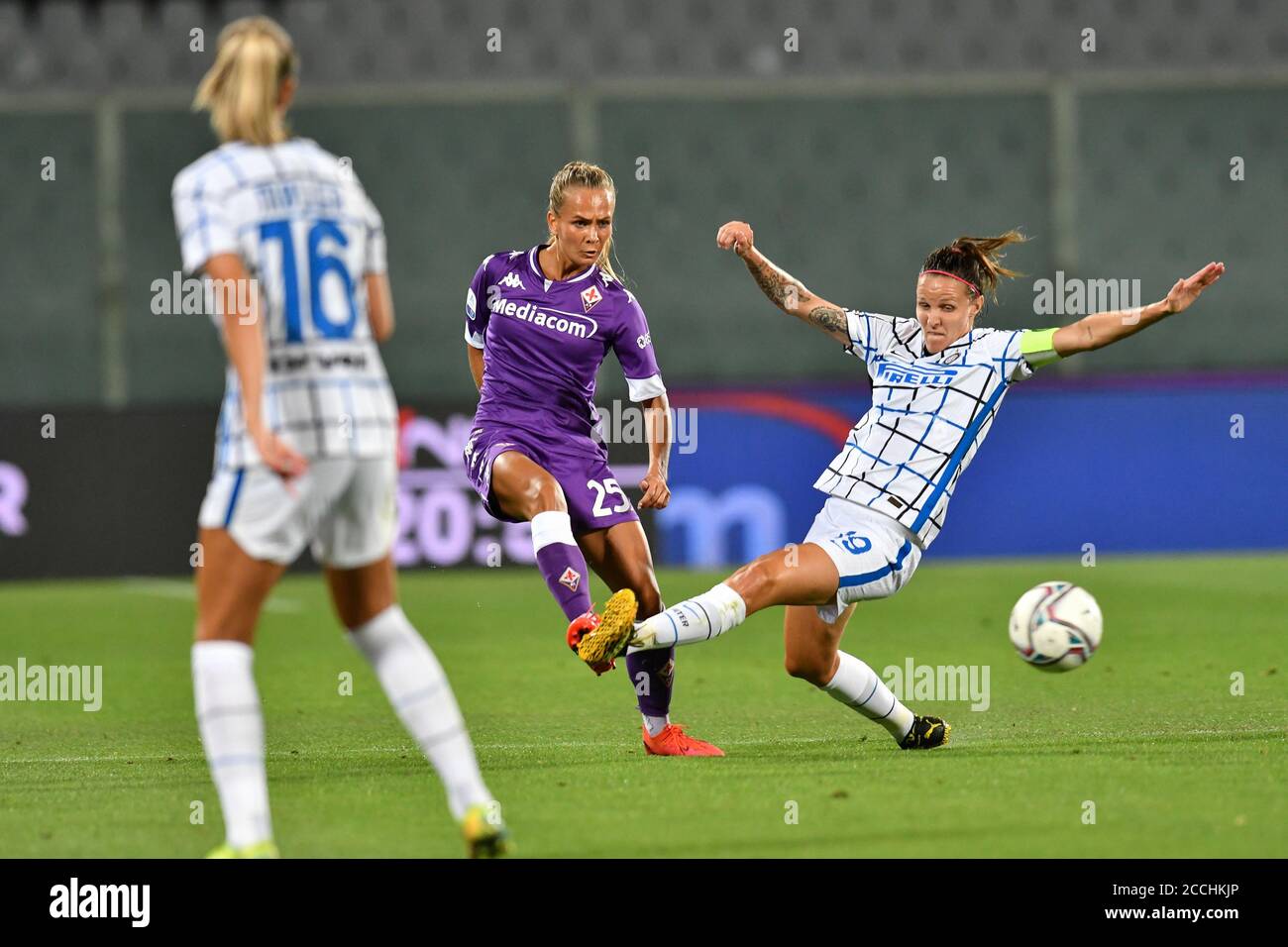 Tatiana Bonetti (Fiorentina Femminile) during ACF Fiorentina femminile vs  Inter, Italian Soccer Serie A Women Championship, Florence, Italy, 22 Aug  20 Stock Photo - Alamy