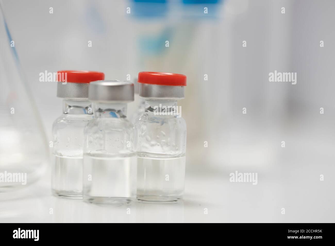 Medical Series, injection vial bottles stock photo, Pandemic series Stock Photo