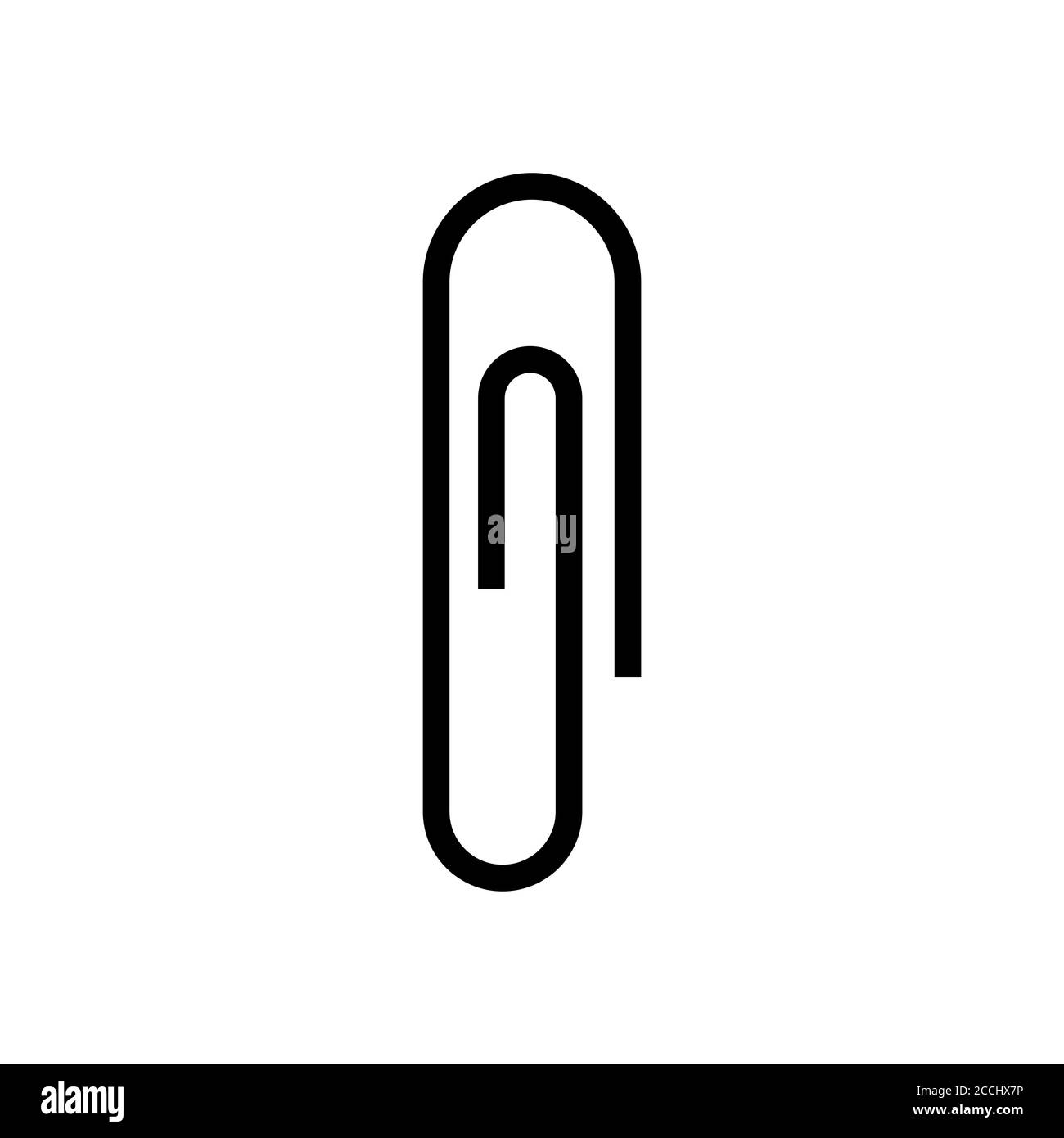 paper clip symbol Stock Vector Image & Art Alamy