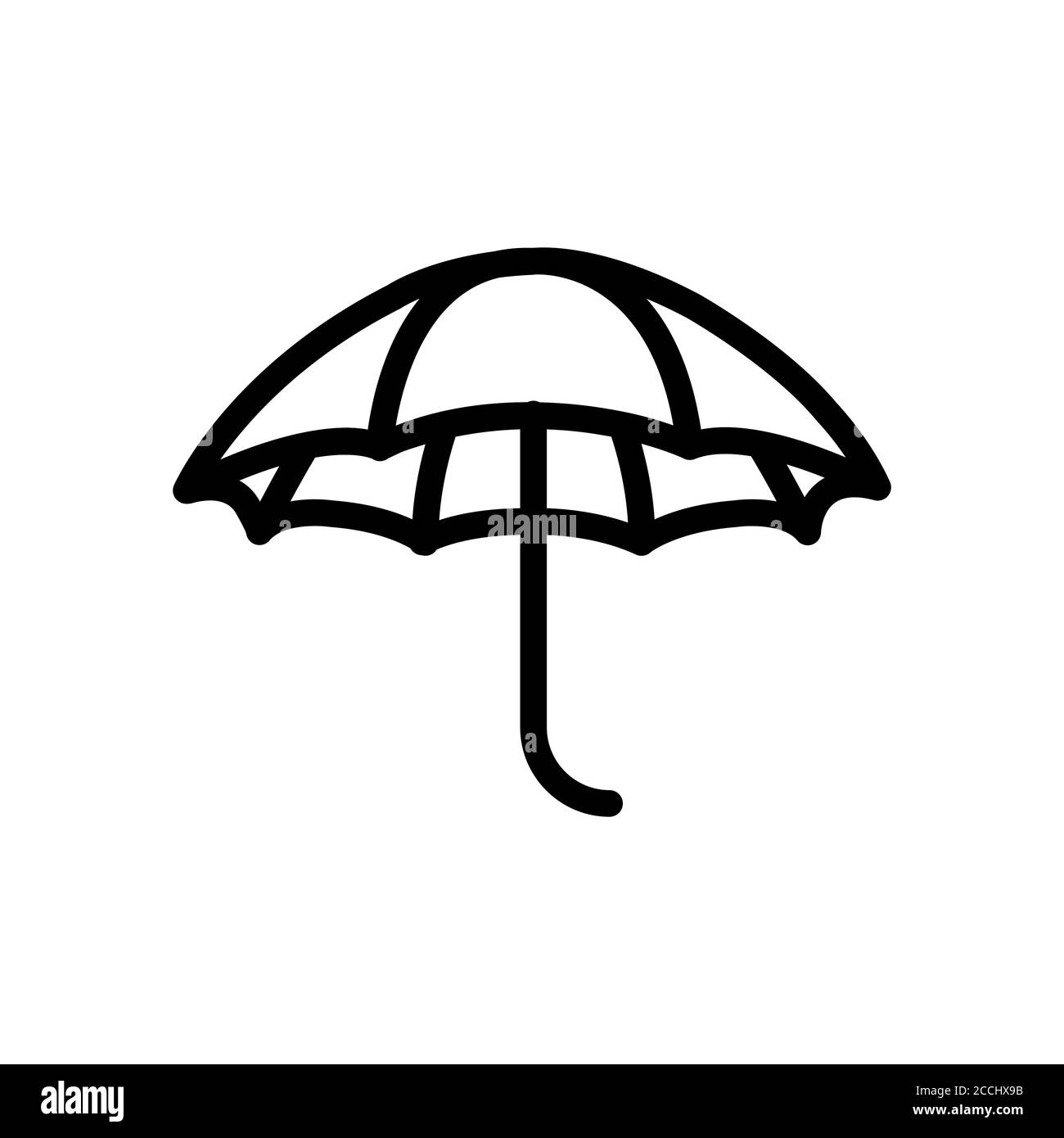 umbrella symbol Stock Vector