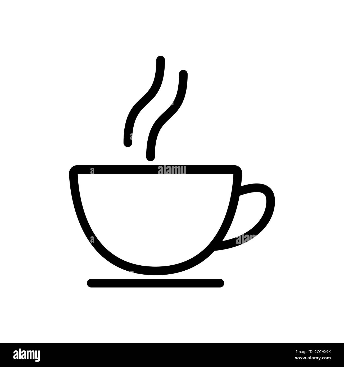 Coffee cup icon set. Cups of coffee tea collection. Hot drink icon Stock Vector Image & Art Alamy