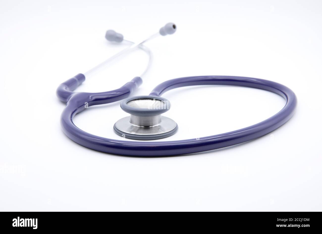 Stethoscope isolated on white background Stock Photo - Alamy