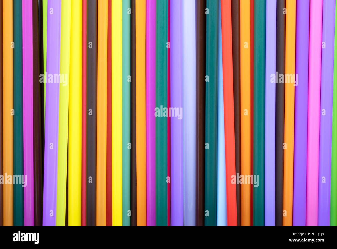 Colorful drinking straws isolated on white background Stock Photo - Alamy