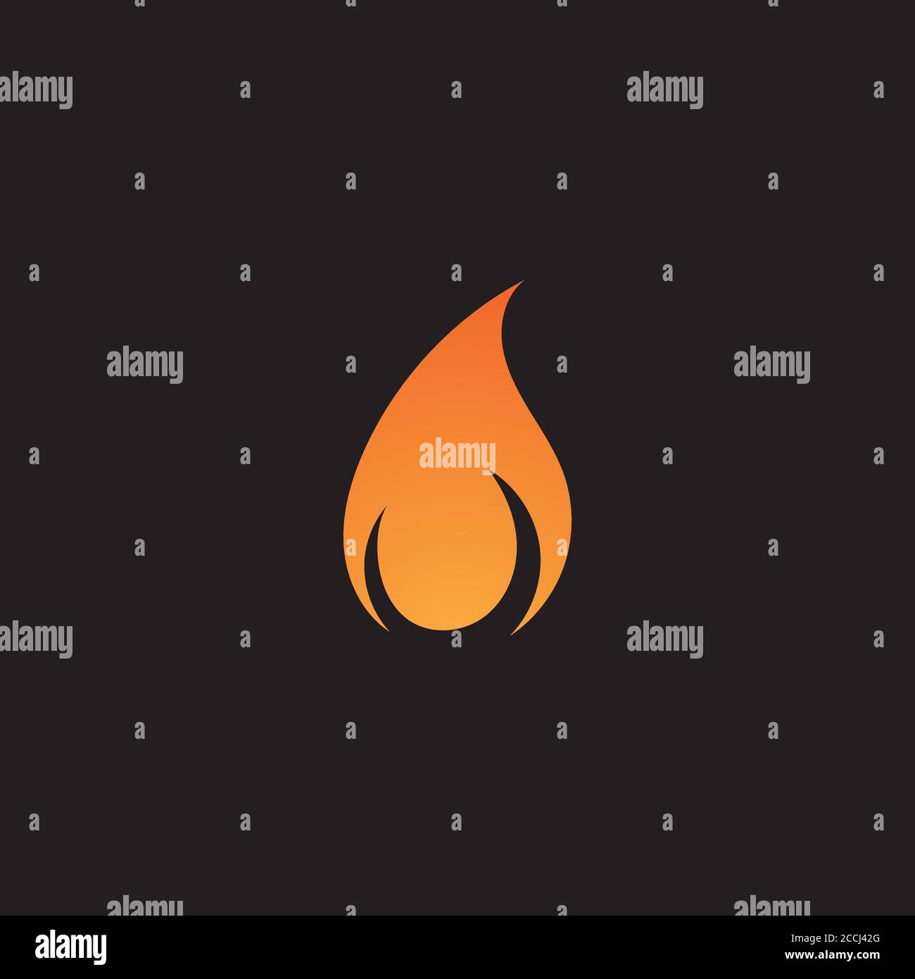 Fire flame vector illustration design template Stock Vector Image & Art ...