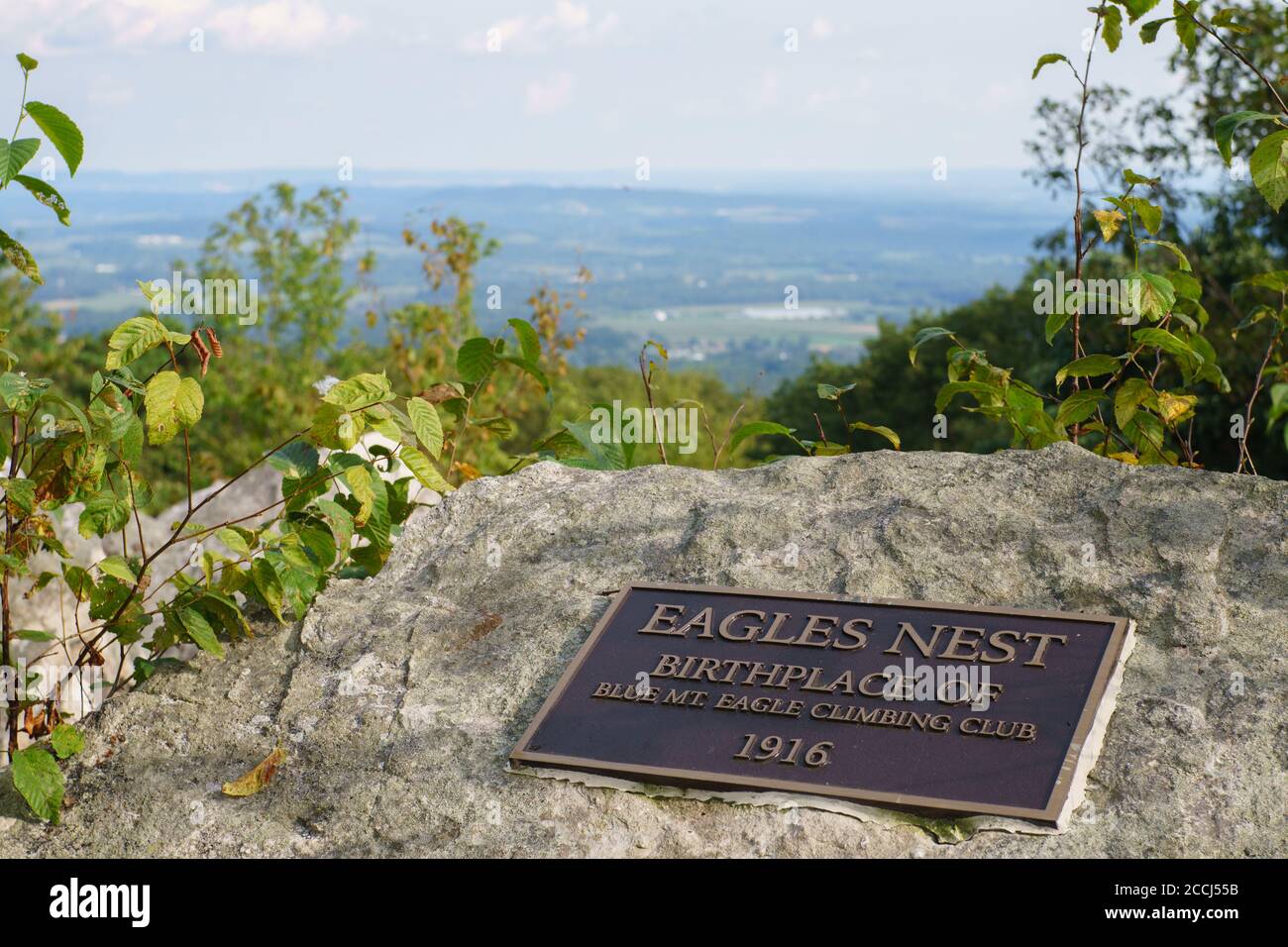 Eagles Nest Vista, Blue Mountain Eagle Climbing Club, Appalachian Trail