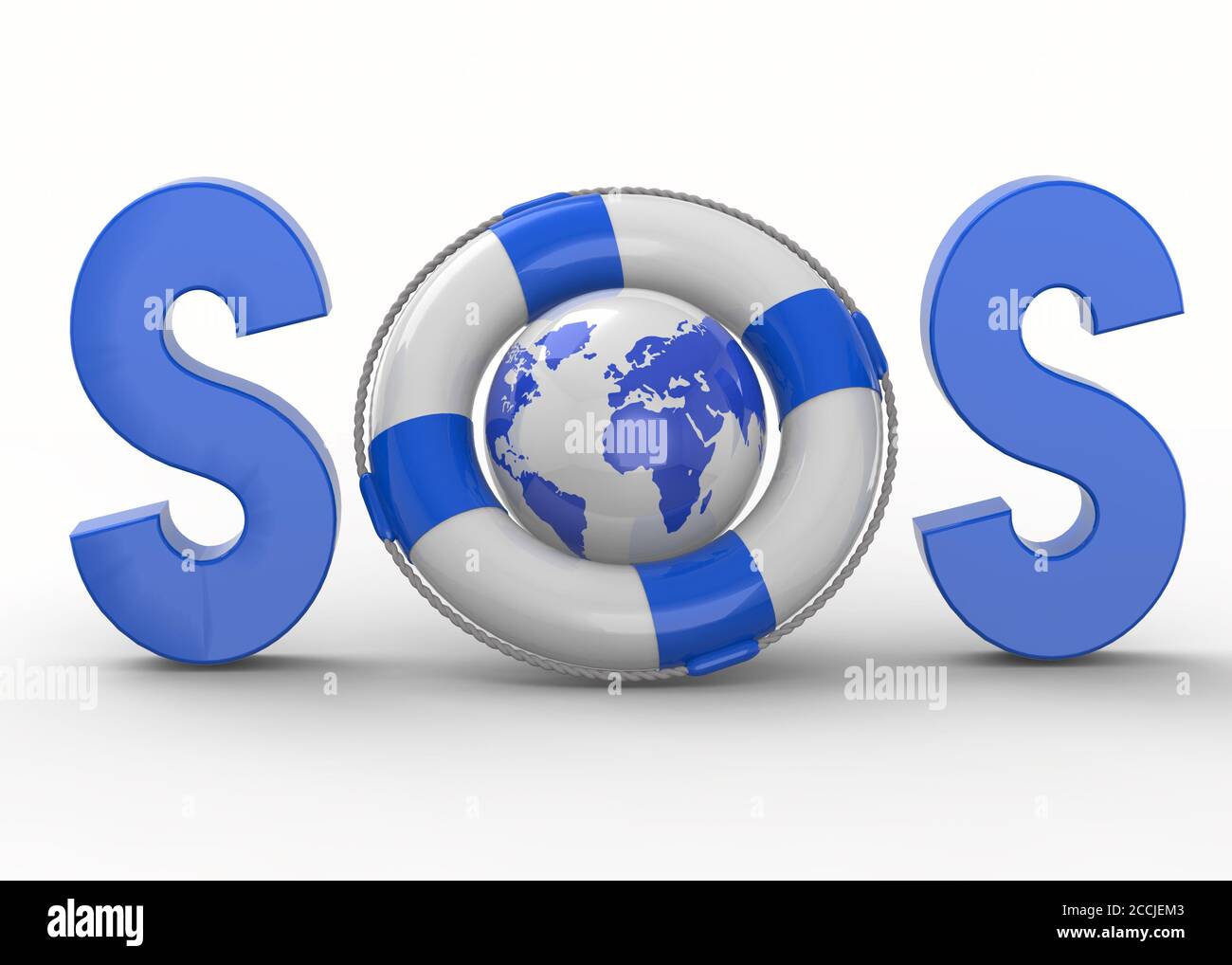 Save the World Concept - 3D Stock Photo - Alamy