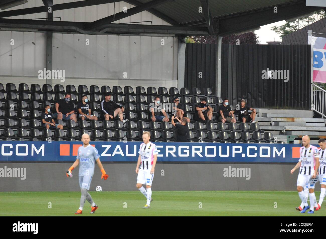 friendly match karlsruher sc and lask linz Stock Photo
