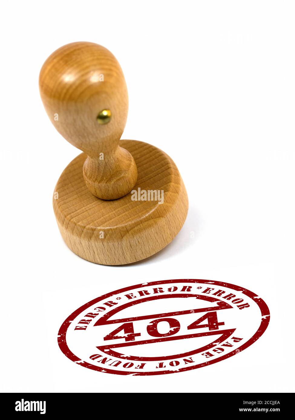 Rubber stamp with text, error 404 Stock Photo