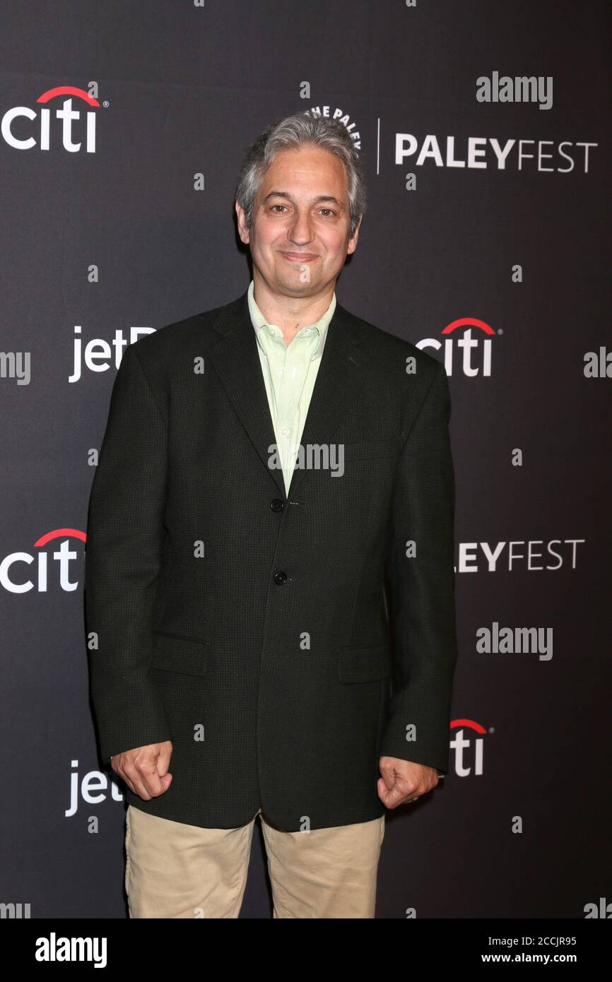 LOS ANGELES - MAR 22:  David Shore at the 2018 PaleyFest Los Angeles - The Good Doctor at Dolby Theater on March 22, 2018 in Los Angeles, CA Stock Photo