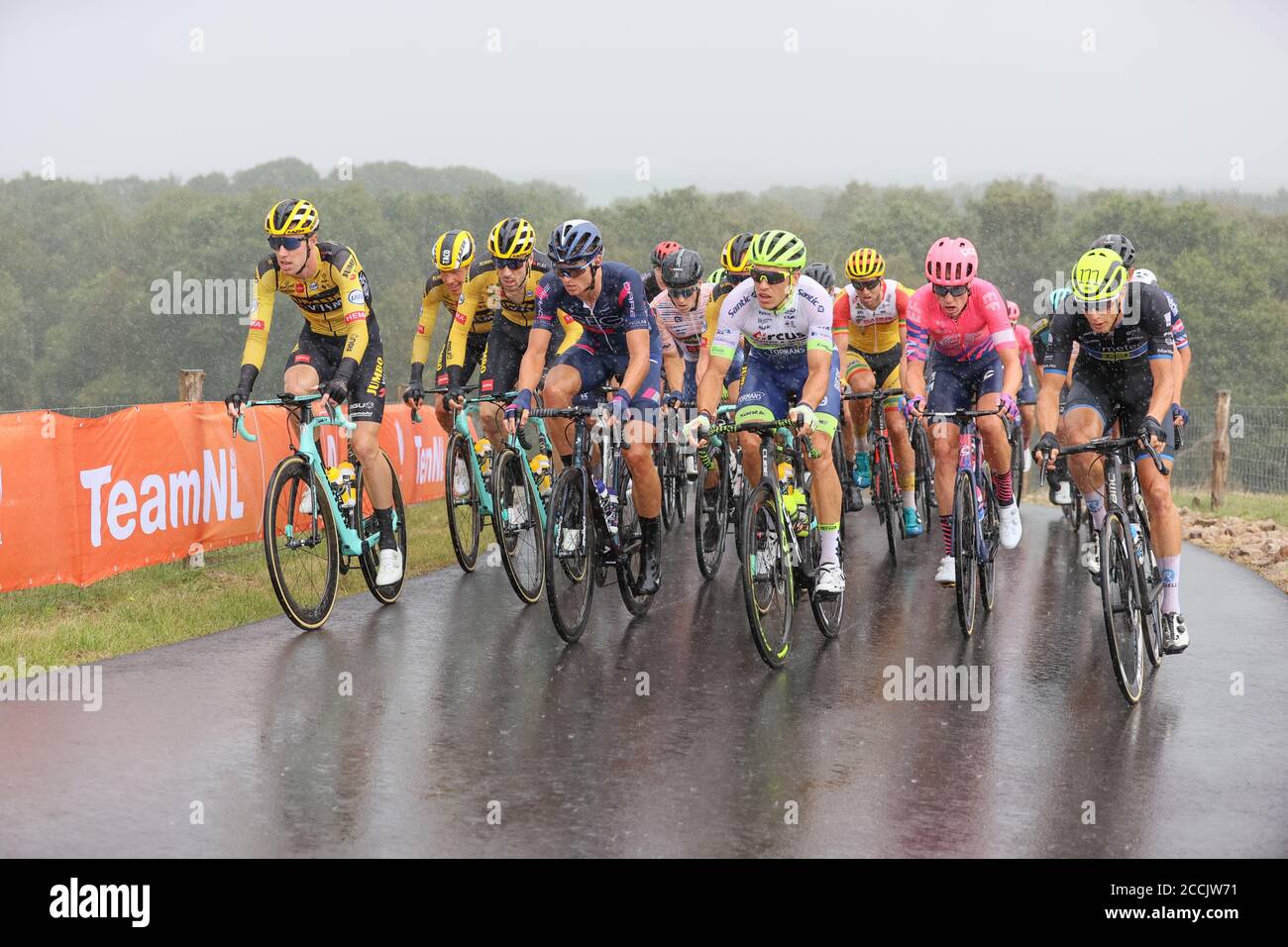 Vam Berg Netherlands 23rd Aug 2020 Vam Berg 23 08 2020 Cycling Nk Wielrennen Heren Het Peloton Onderweg Tijdens Het Nk Credit Pro Shots Alamy Live News Stock Photo Alamy