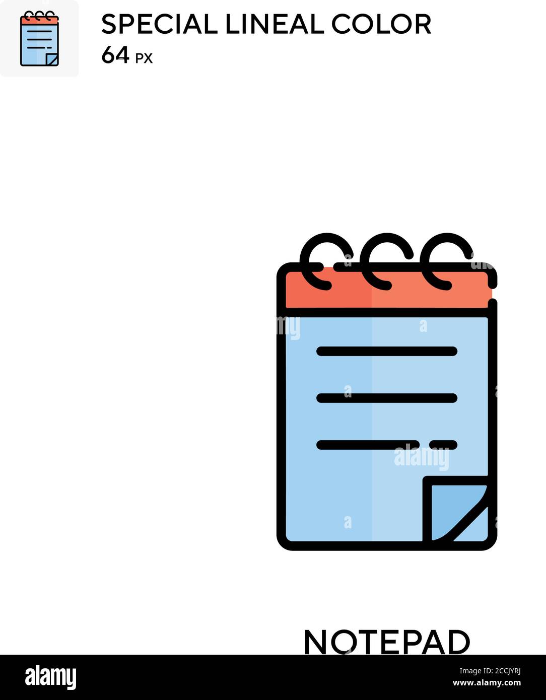 Direction Hand drawn color icon. Modern vector illustration concepts ...