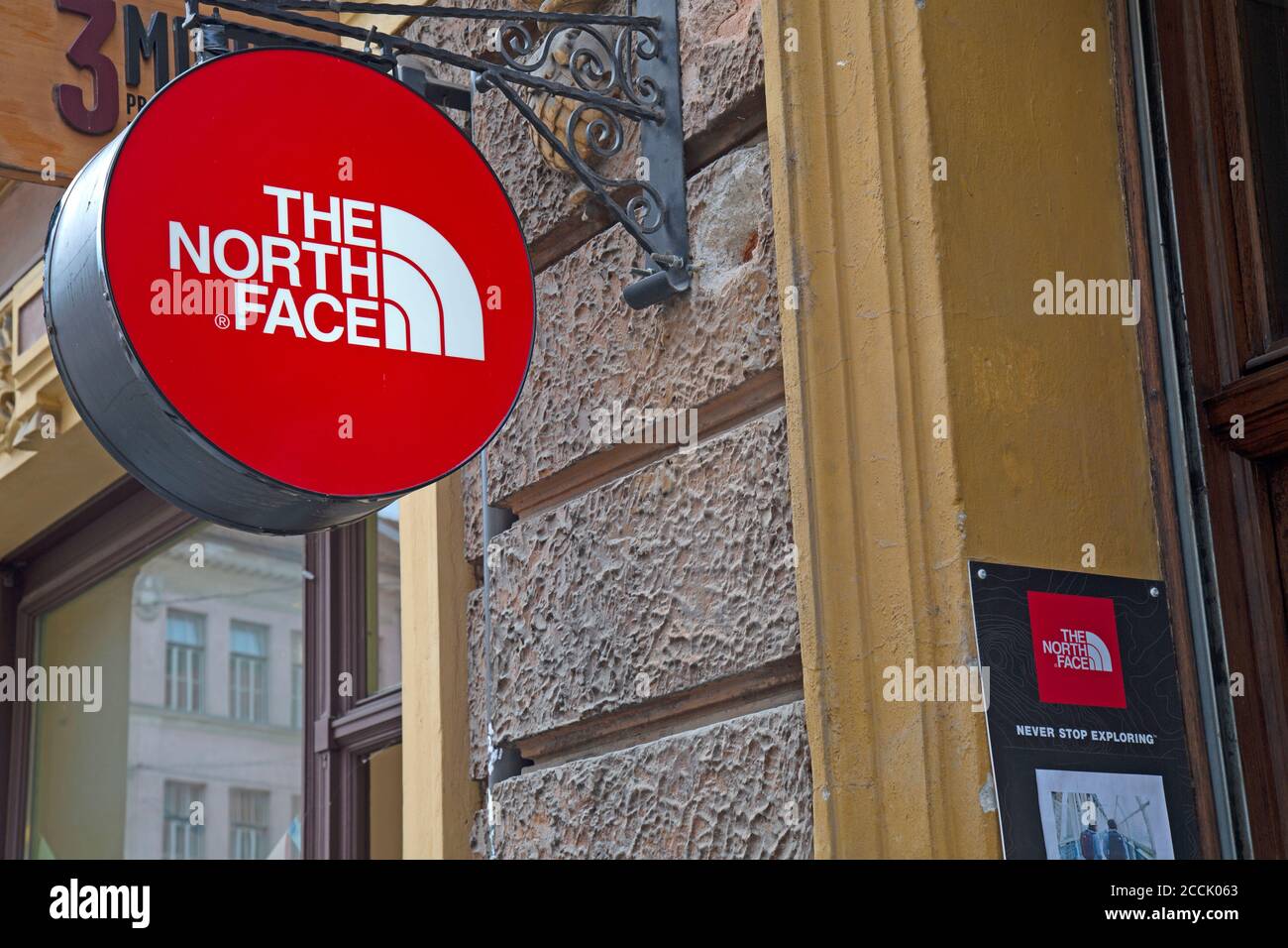 The North face shop, or store, in Ljubljana, Capital City of Slovenia Stock  Photo - Alamy