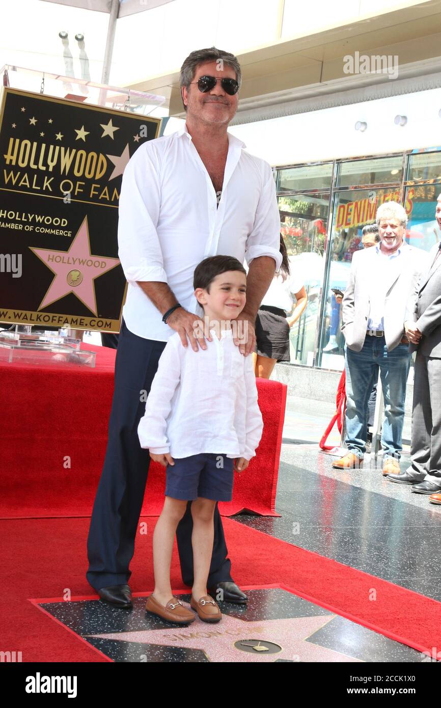 LOS ANGELES - AUG 22: Eric Cowell, Simon Cowell at the Simon Cowell