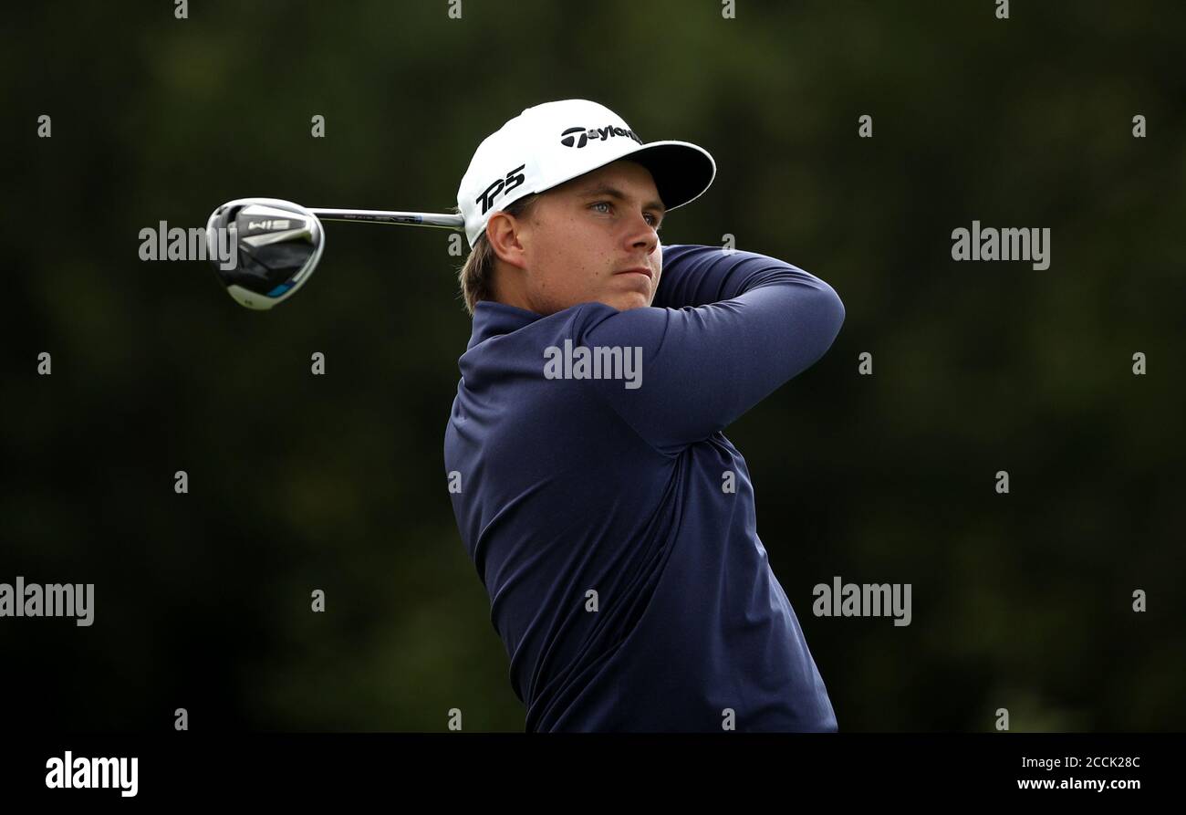 Finland's Sami Valimaki on the eleventh during day four of the ISPS ...