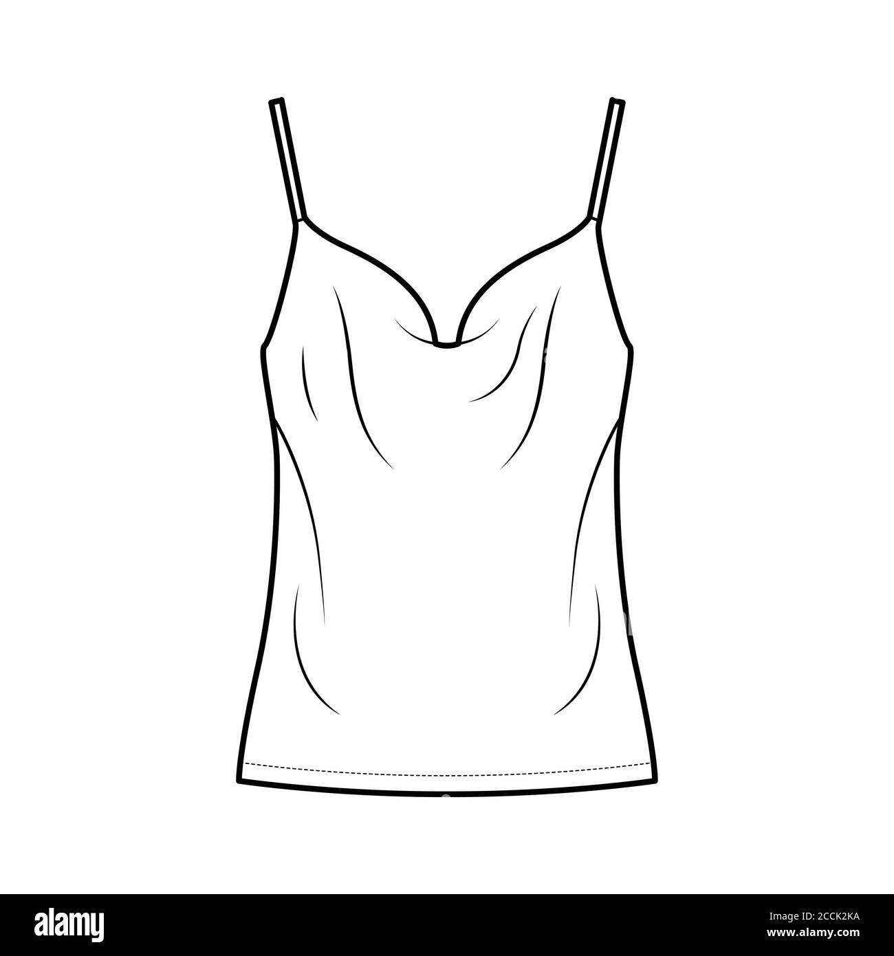 Cami draw Stock Vector Images - Alamy