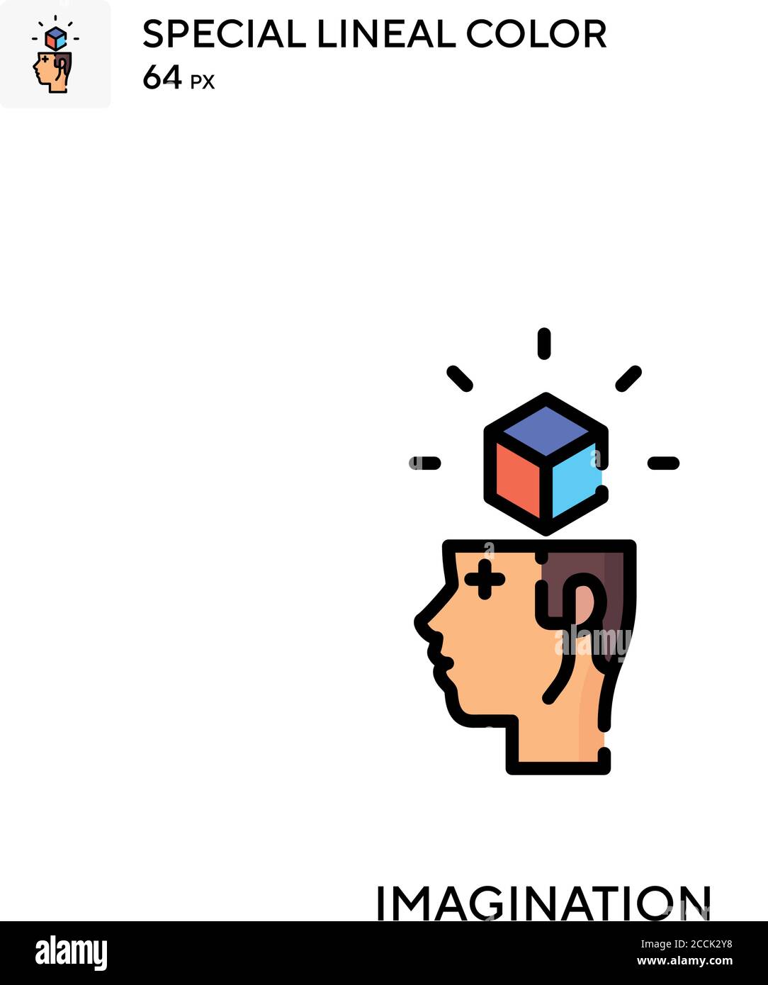 Imagination Special Lineal Color Icon Illustration Symbol Design Imagination Special Lineal Color Icon Illustration Symbol Design