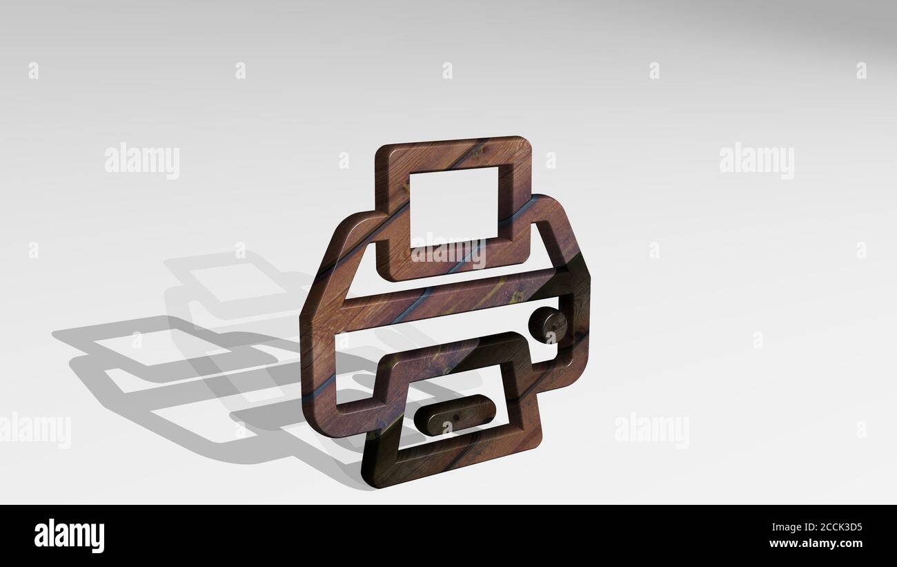 Dot matrix printer icon hi-res stock photography and images - Alamy