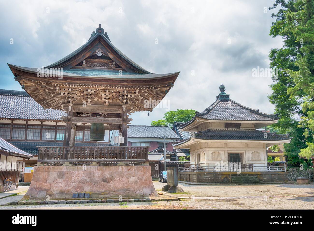 Nanto, Japan - Johanabetsuin-Zentokuji Temple in Nanto City, Toyama Prefecture, Japan. a famous historic site. Stock Photo
