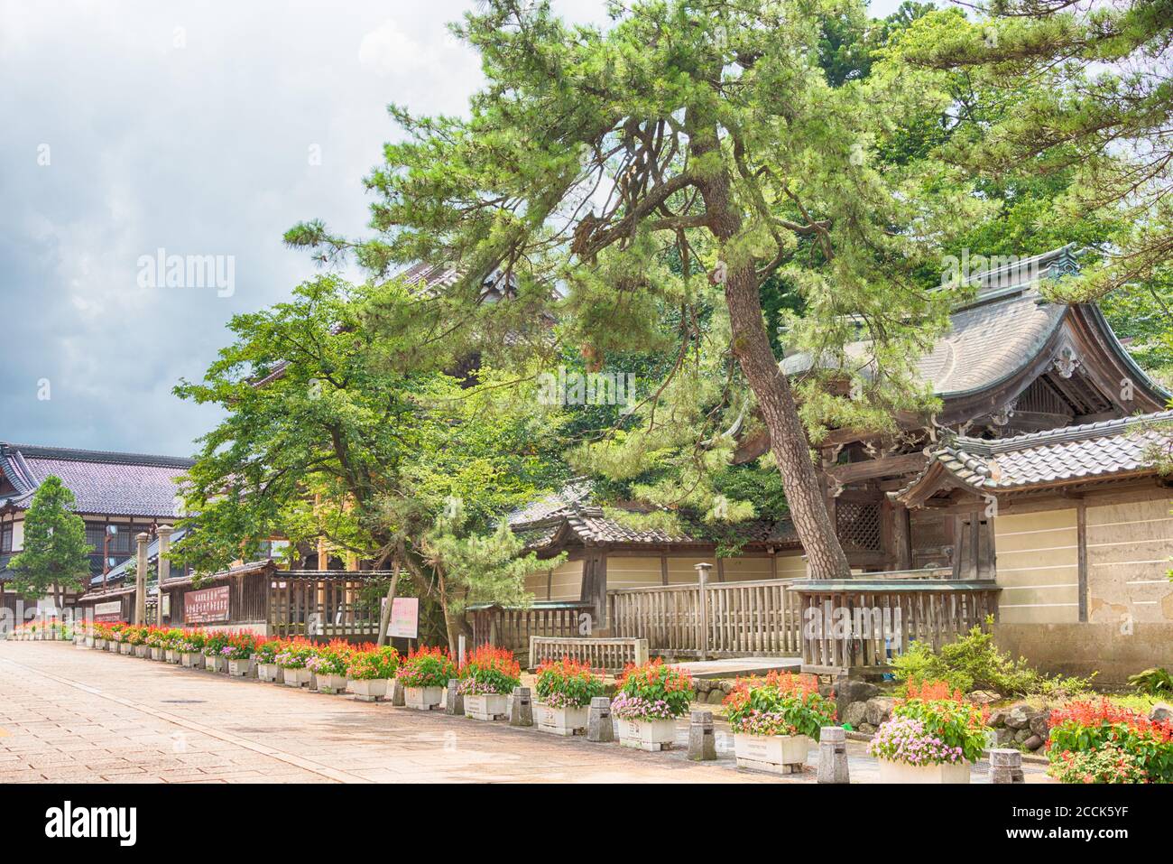 Nanto, Japan - Johanabetsuin-Zentokuji Temple in Nanto City, Toyama Prefecture, Japan. a famous historic site. Stock Photo