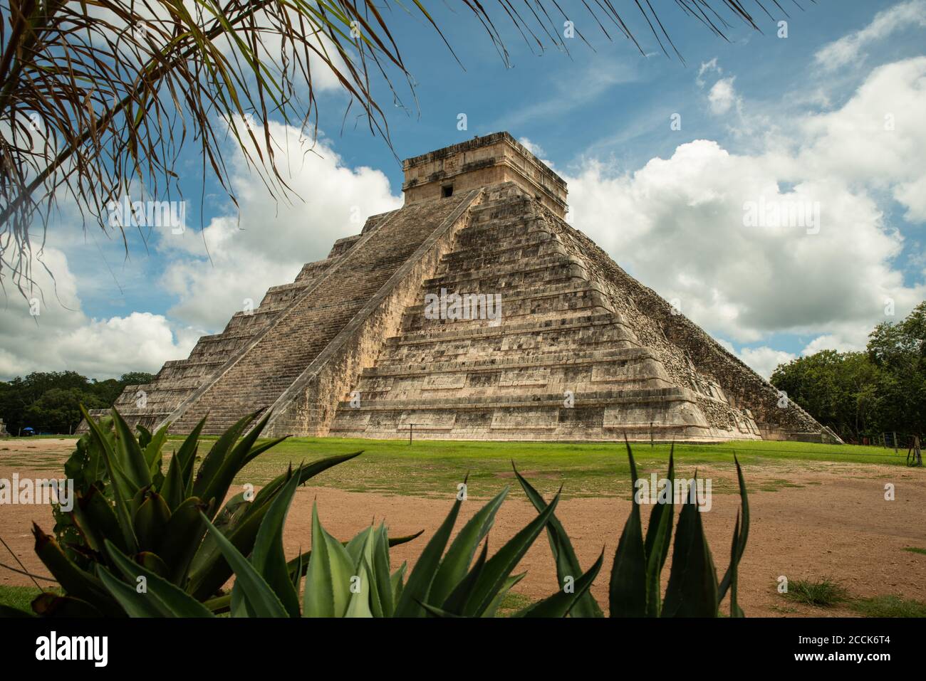 Ancient Mayan Jungle temple in Mexico Stock Photo Alamy