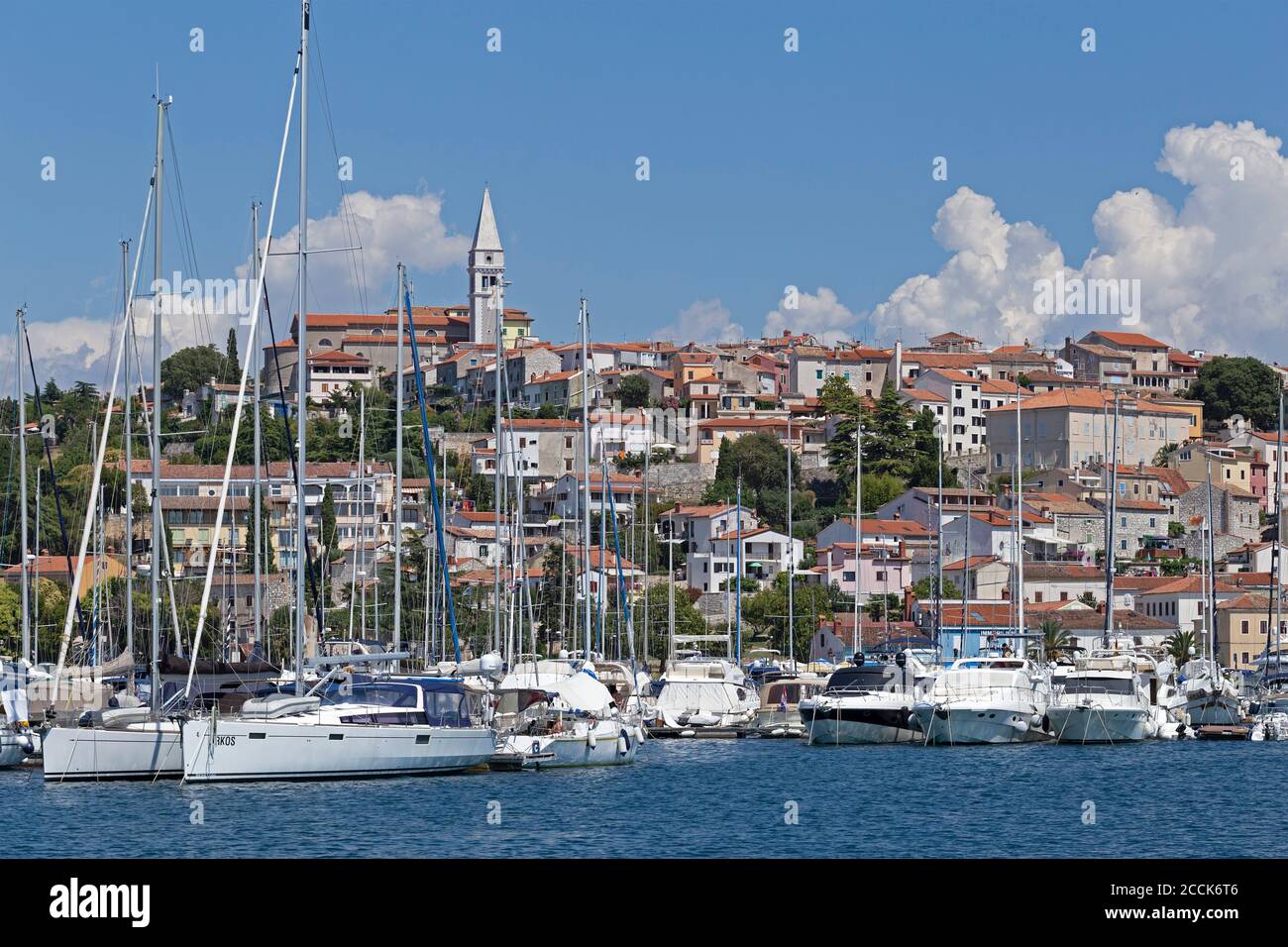 harbour, Vrsar, Istria, Croatia Stock Photo