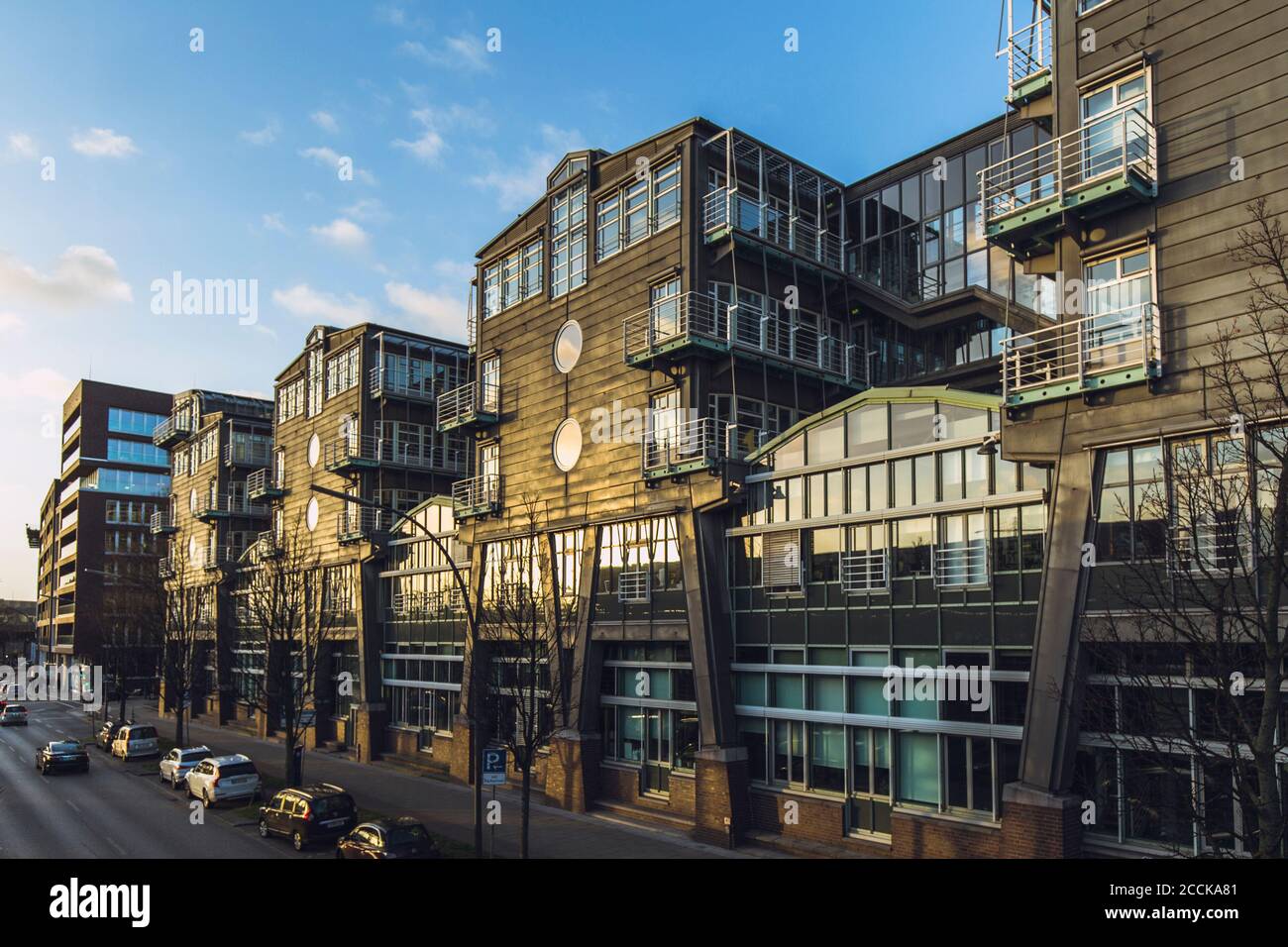 Germany, Hamburg, Gruner + Jahr office building Stock Photo