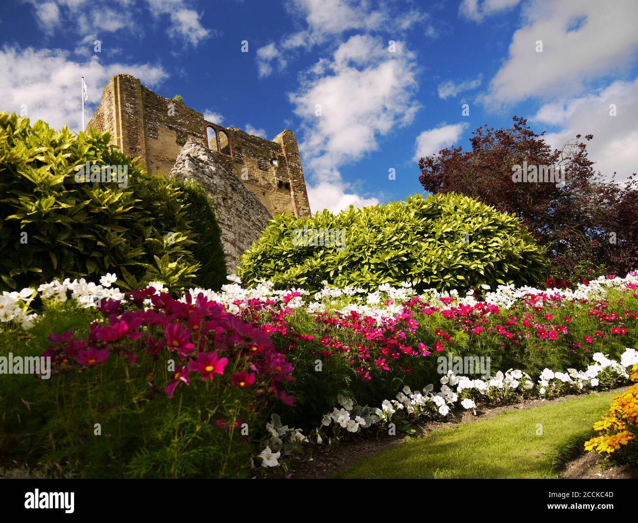 Guildford Castle, Guildford, Surrey, UK Stock Photo