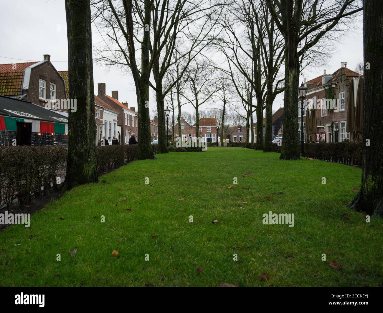 Traditional Dutch Houses in Veere, Zeeland, Netherlands Stock Photo Alamy