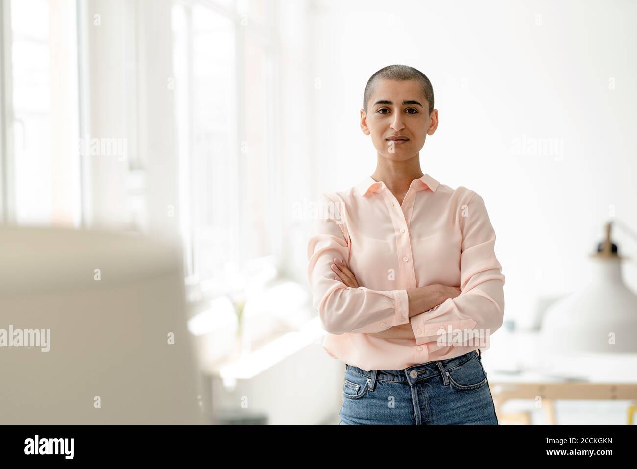 Assertive self confident woman hi-res stock photography and images - Alamy