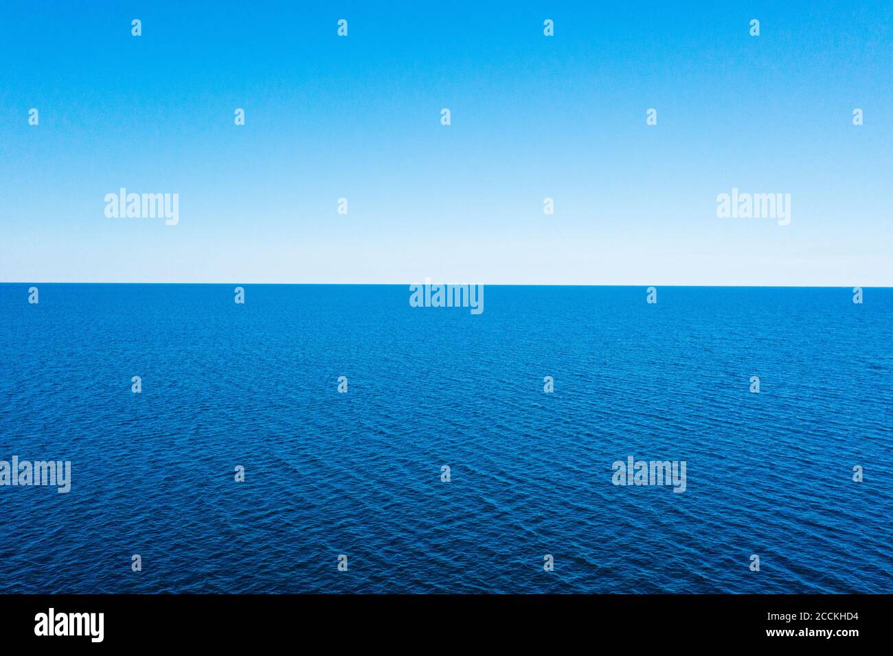 Aerial view of a crystal clear sea water texture. View from above ...