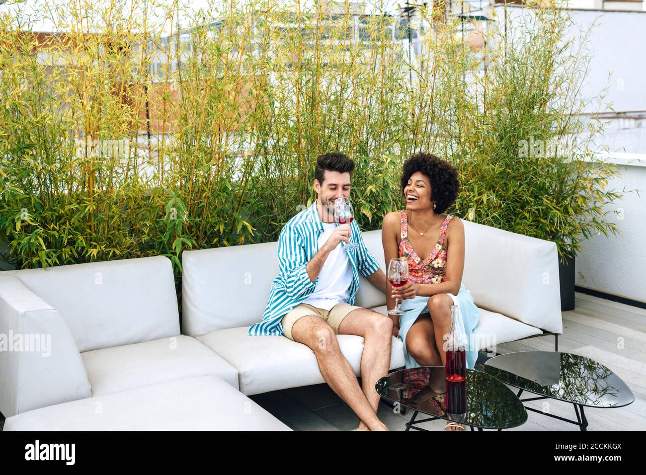 Couple penthouse hi-res stock photography and images - Alamy