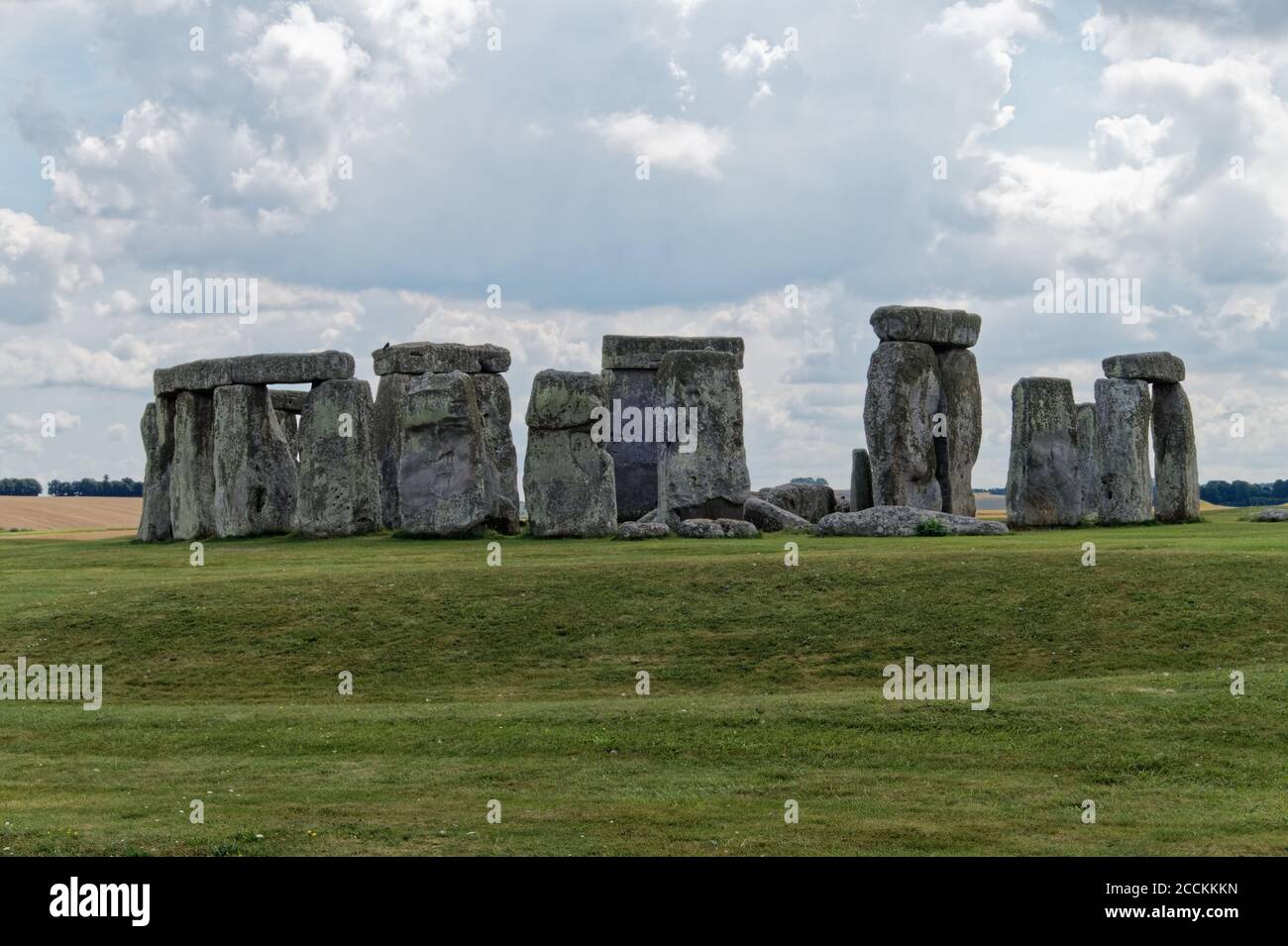 Stonehenge monument in Wiltshire, England, UK. Stock Photo