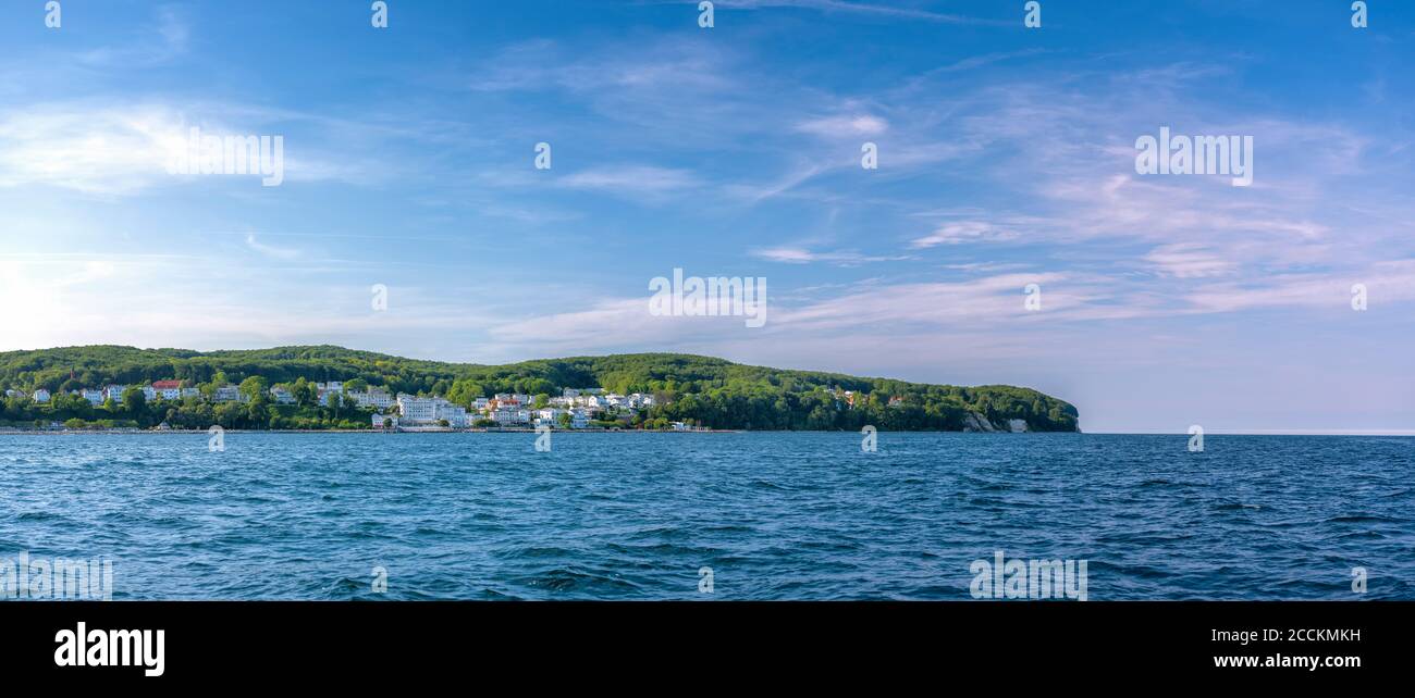 Germany, Mecklenburg-Western Pomerania, Sassnitz, Coastal town on Rugen island Stock Photo