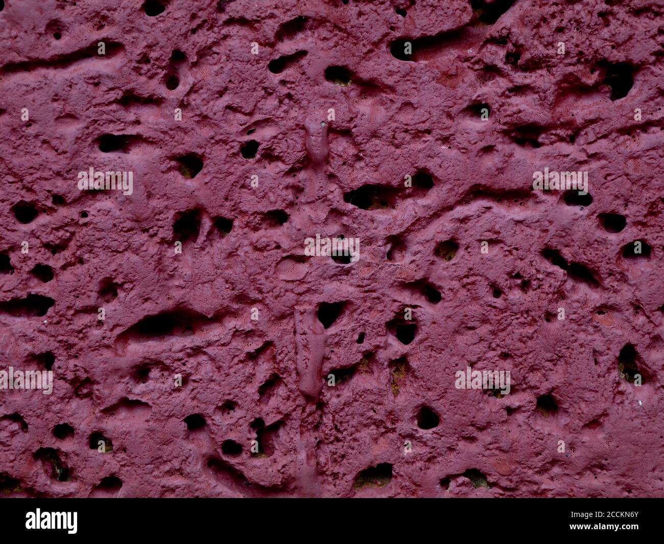 Surface of bricks in light pink color as texture or background Stock