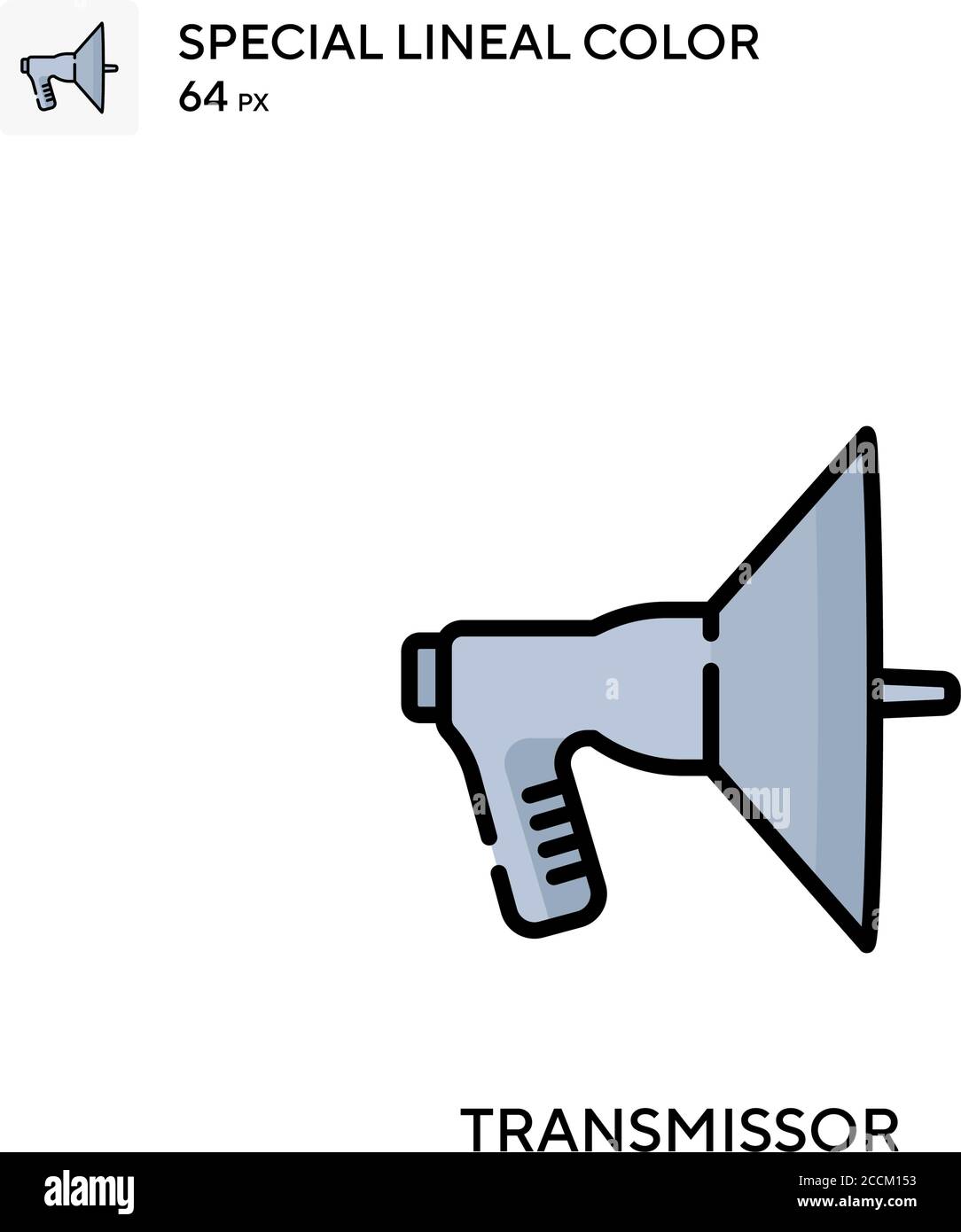 Transmissor Special lineal color icon. Illustration symbol design ...
