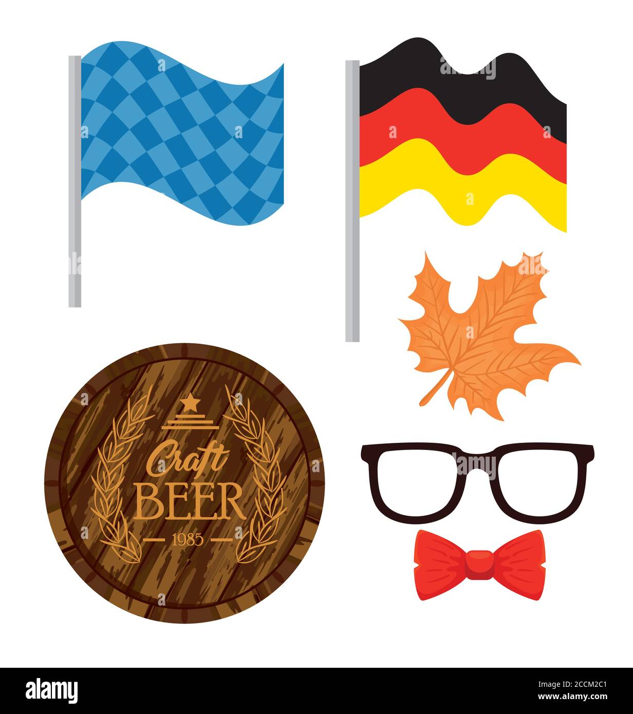 oktoberfest festival celebration set icons Stock Vector Image & Art - Alamy