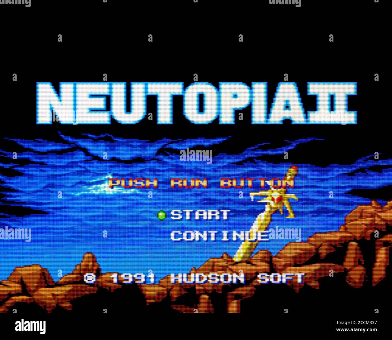 Neutopia II 2 - PC Engine Videogame - Editorial use only Stock Photo ...
