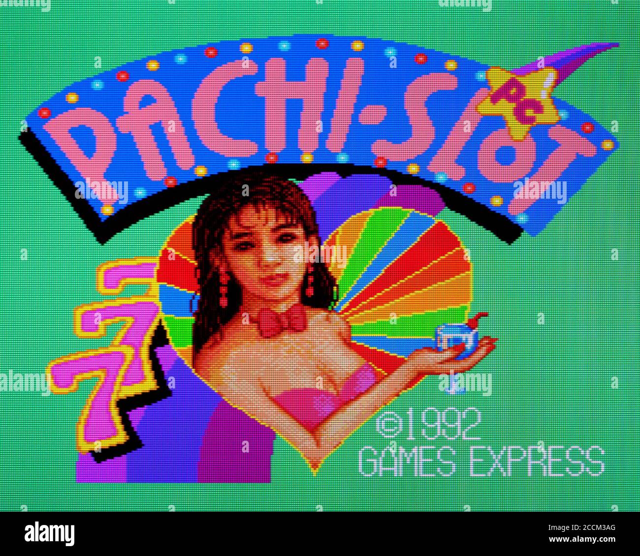 PC Pachi-Slot - PC Engine Videogame - Editorial use only Stock Photo