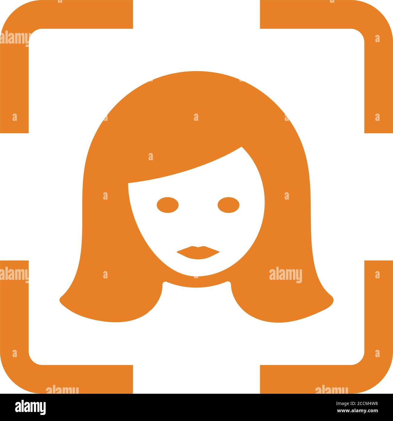 Camera, face detection icon. Beautiful design and fully editable vector for commercial use, printed files and presentations, Promotional Materials, we Stock Vector