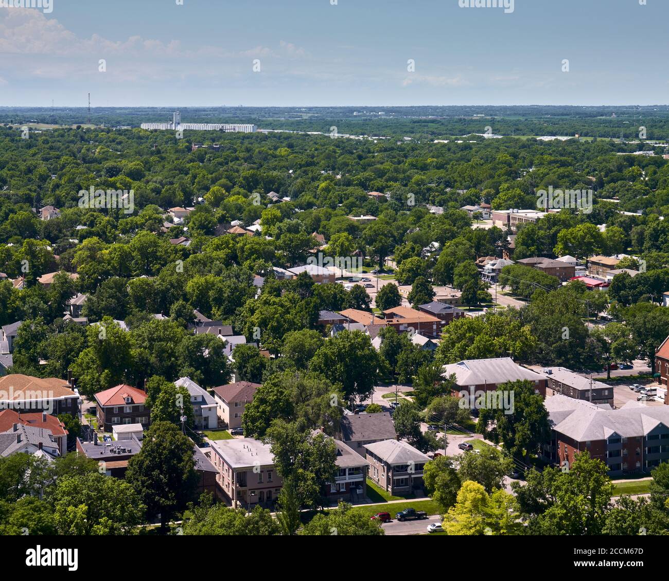 Lincoln nebraska aerial view hires stock photography and images Alamy