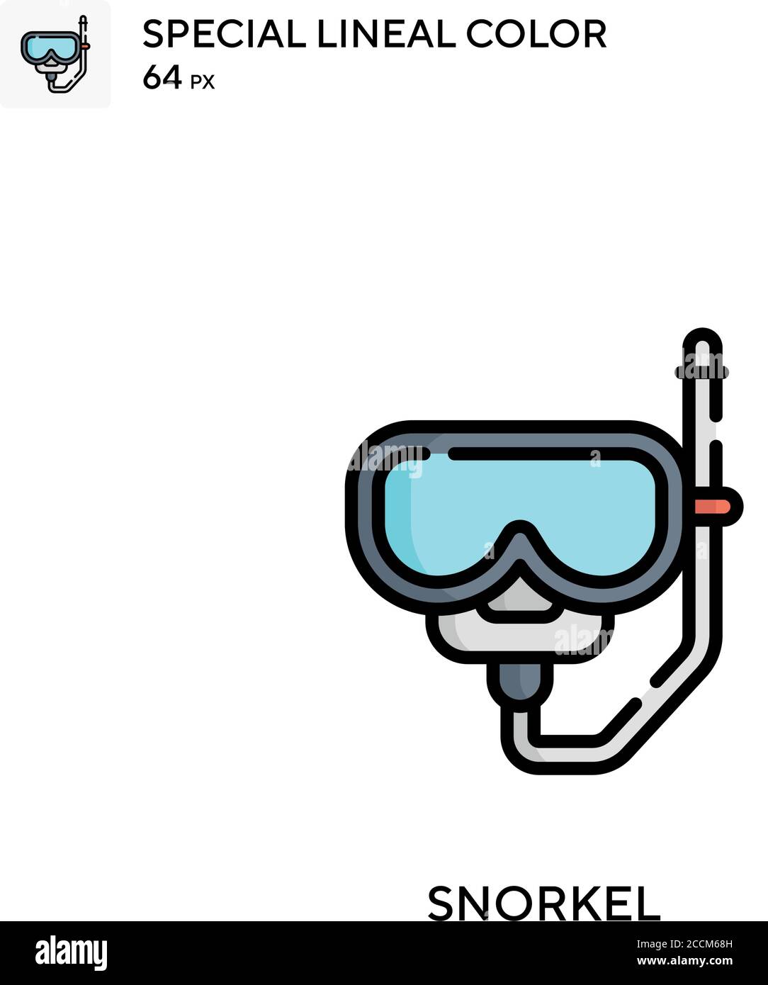 Snorkeling on coral island thailand Stock Vector Images Alamy