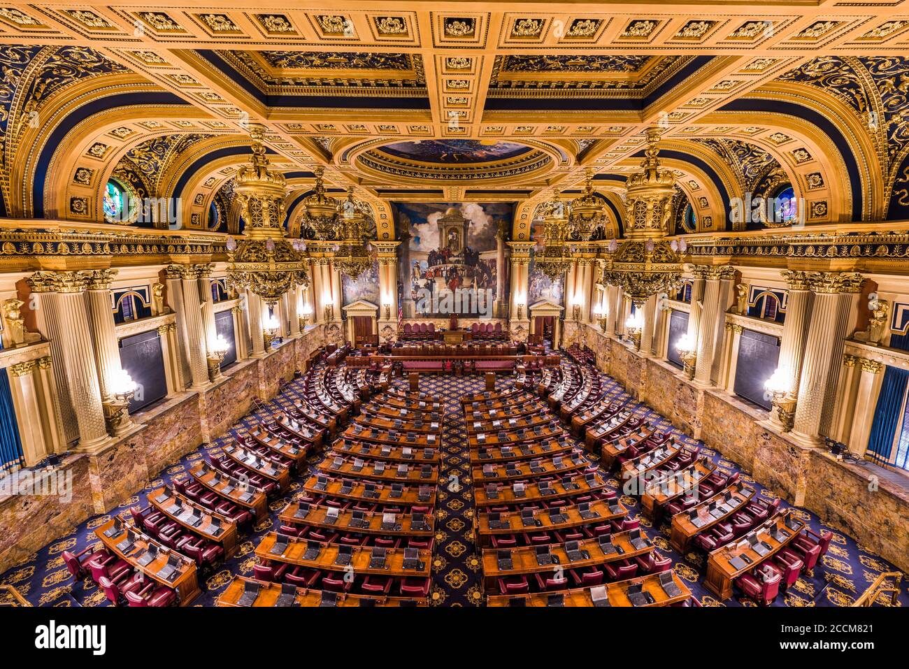 HARRISBURG, PENNSYLVANIA NOVEMBER 23, 2016 The Chamber of the House of Representatives in the