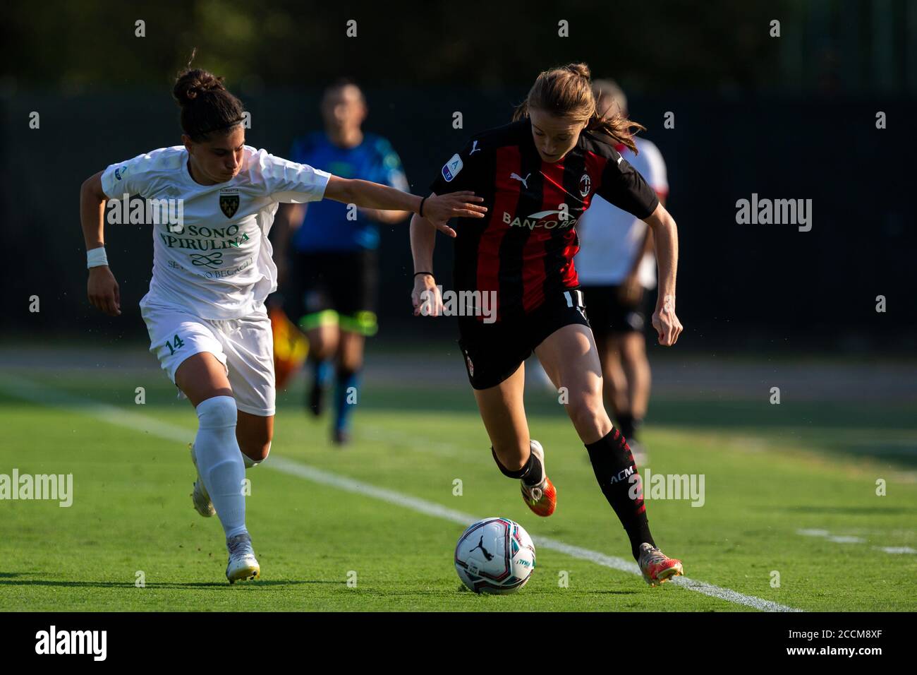 Christy Grimshaw (AC Milan) during AC Milan vs ACF Fiorentina femminile,  Italian football Serie A Women mat - Photo .LiveMedia/Francesco Scaccianoce  Stock Photo - Alamy