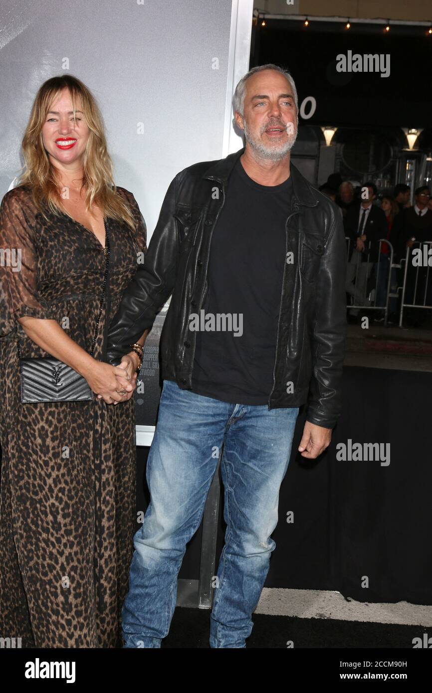 LOS ANGELES - DEC 10: Jose Stemkens, Titus Welliver at the The Mule