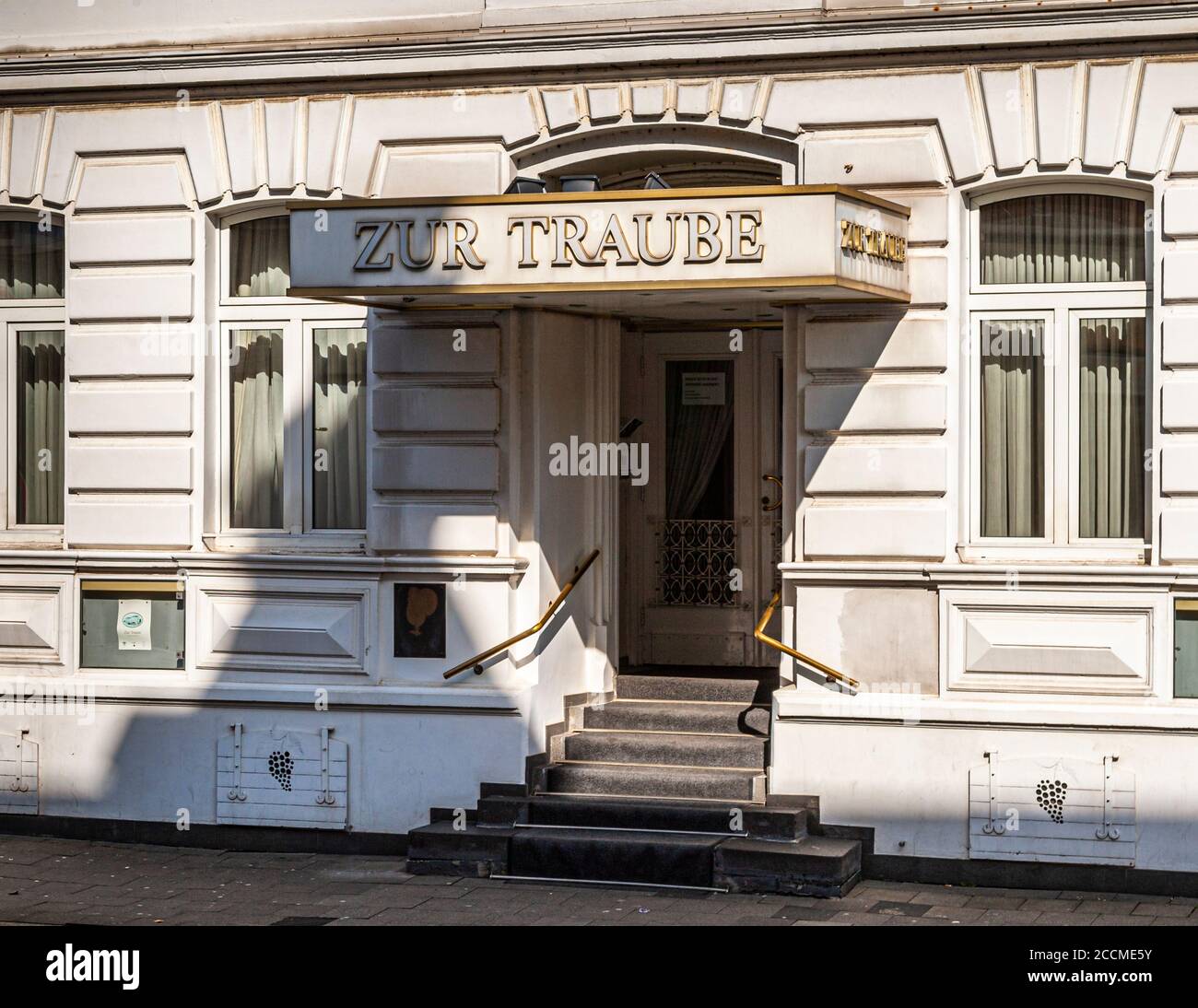 Hotel Restaurant Zur Traube in Grevenbroich, Germany Stock Photo