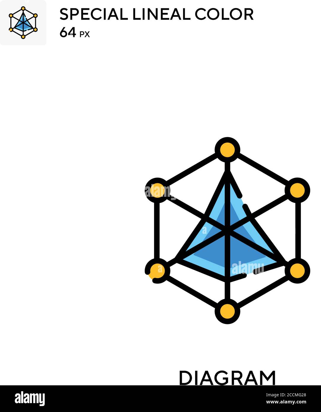 Diagram Special lineal color icon. Illustration symbol design template ...