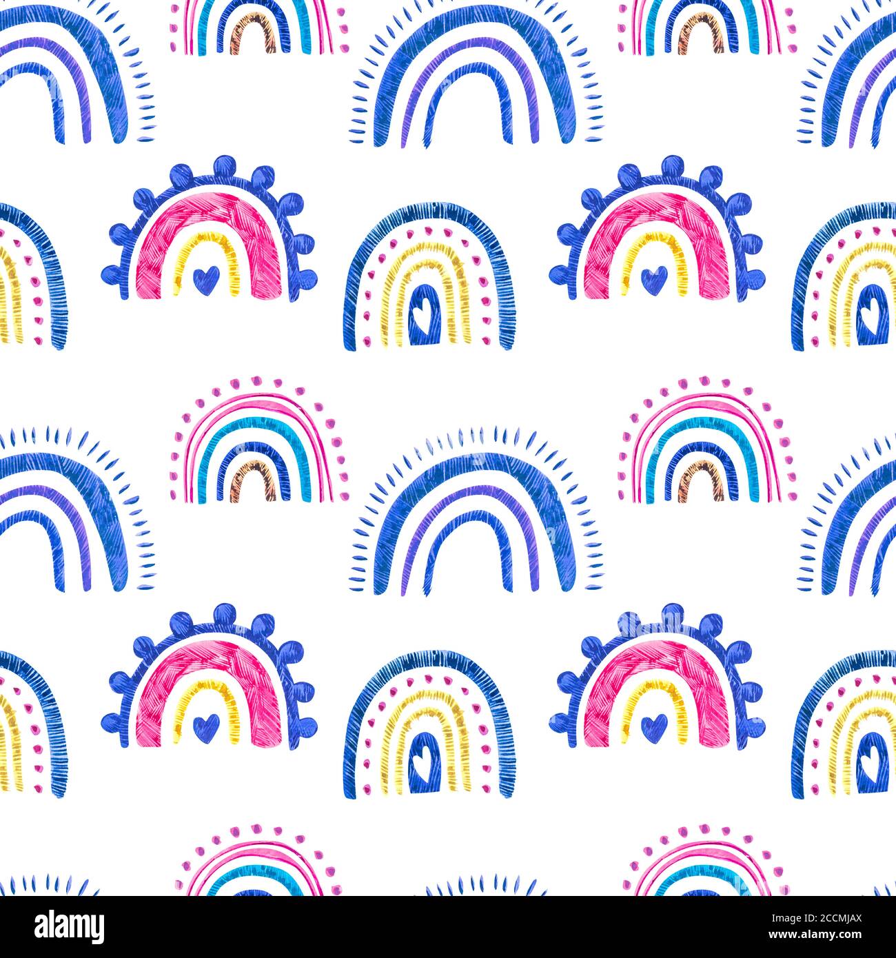 rainbow clipart for kids black and white