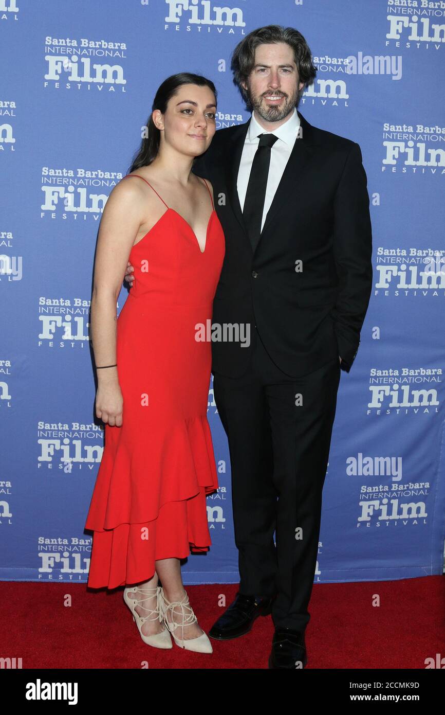 LOS ANGELES - NOV 19: Liana Maeby, Jason Reitman at the SBIFF Kirk