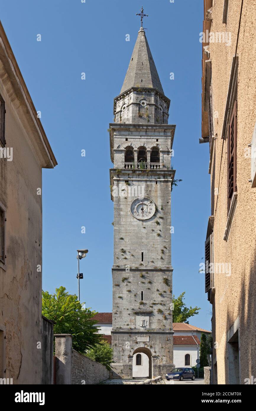 church, Pazin, Istria, Croatia Stock Photo